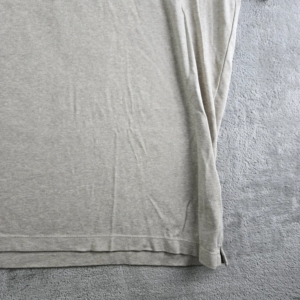 Banana Republic Polo Shirt Mens XL Tan Oatmeal Performance Short Sleeve Workwear